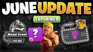 June 2025 Update & Events Calendar - NEW Epic Equipment & Events in Clash of Clans