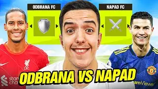 FK NAPAD PROTIV FK ODRBANA! FIFA 22 ALL-STAR! *NAPAD JE NAJBOLJA ODBRANA?*