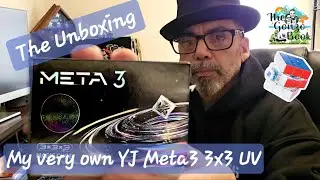 C23-25 ​​Это распаковка моего YJ Meta3 3x3 (магнитные крылья и 8-магнитный шарико-сердечник и УФ).
