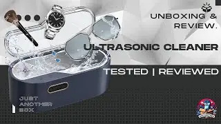Ultrasonic Cleaner Unboxing & Review &ndash; 450ml Ultrasonic Cleaning Machine for Glasses, Jewelry