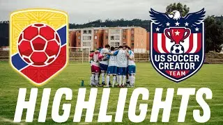 Colombian Content Creators vs US Soccer Content Creators (My Game Highlights!)⚽️🧤