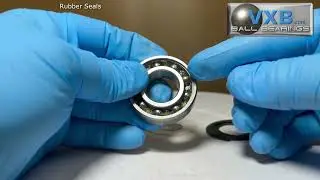 Comparison 20mm inner diameter  Sealed Ball Bearings 6004-2RS vs Angular Contact  Bearing 5204ZZ