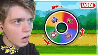 THIS WHEEL DECIDES our ENTIRE GAME... (Super Auto Pets VODS)