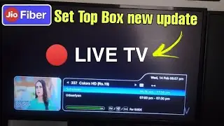 Jio fiber new set top box for only live tv users | Jio set top box live tv started | Good news jio