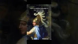 Day 1 of philosophy quotes #philosophy #alexander #wisdom #discipline #daily #qoutes
