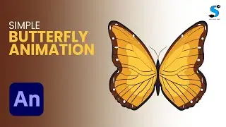 Butterfly Animation In Adobe Animate || Adobe Animate Tutorial || By Swag Art & Craft ||
