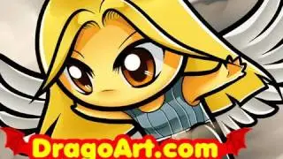 How to Draw Chibi Maximum Ride, Maximum Ride, Step by Step