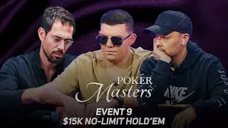 Nick Schulman, Kristen Foxen, Cary Katz Poker Masters Final Table | Event #9 $15K NL Hold'em
