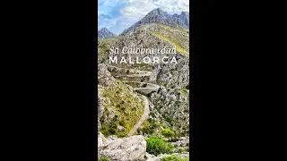 Best places in Mallorca - #5 Sa Calobra or The Snake Road one of the most scenic roads in the world