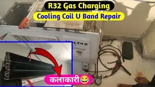 Split Inverter AC R32 Gas Refill And Cooling Coil U Band Coating, Window Aac Coating And Servicing,