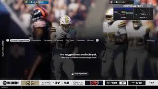 Madden Week 5 VS Saints