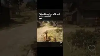 riding on a frog #viral #viralvideo #viraltiktok #meme #gaming #reddeadredemption #gameplay