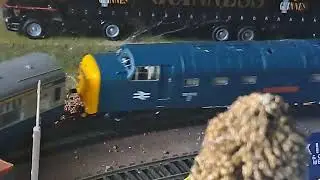 Accurascale class 55 55002 'The King's own Yorkshire Light Infantry' on BR Blue express (Day)