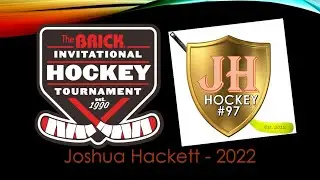 Joshua Hackett DOMINATES Brick Invitational 2022  Elite 2012 Hockey Highlights