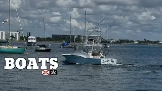 BOATS at Riviera Beach Florida #video #345 #florida #boat #vlog @MannyMoto1