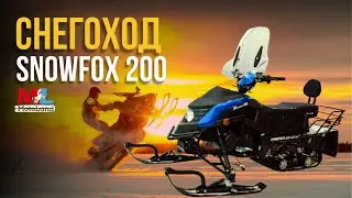 Снегоход SNOWFOX 200 #снегоход #SNOWFOX #зимнийотдых #экстремальныевидыспорта #мотосалон