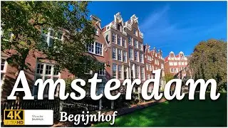 The secret square of calm - Begijnhof Amsterdam -  4K UHD