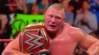 Brock Lesnar vs Braun Strowman No Mercy..