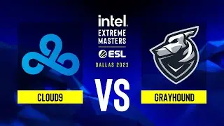 Cloud9 vs. Grayhound - Map 1 [Ancient] - IEM Dallas 2023 - Upper bracket