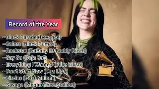 Grammy Nominations 2021: See the List