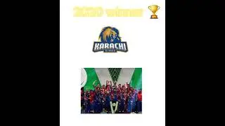 Psl all time winner