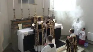 Solemn Requiem for Fr. Denis Coiffet, FSSP