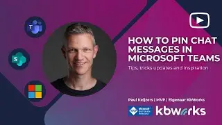 Easy pin your chat messages in #MicrosoftTeams
