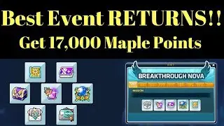 BEST MAPLESTORY EVENT RETURNING (Breakthrough Event) | Axgunner's Event Guide | Maplestory