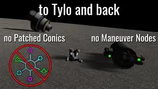 to Tylo and Back without Patched Conics and Maneuver Nodes - KSP STOCK