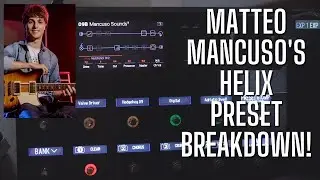Matteo Mancuso Tones for Helix