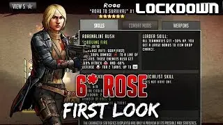 TWD RTS: 6* Rose, New Legacy Ascendable &mdash; первый взгляд &mdash; The Walking Dead: Road to Survival