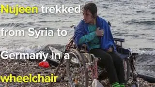 From Syria to Germany in a wheelchair