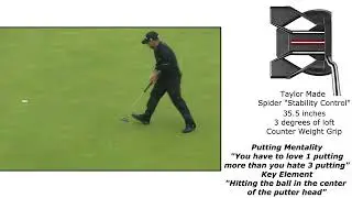 Brian Harman Putter Specs & Putting Stroke "Legend of the Greens"