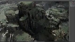 3D paint-over process
