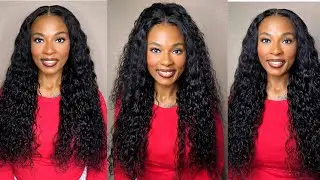 🌊Juicy Water Wave Wig Review | Soft, Bouncy Curls & Beginner Friendly BeautyForeverHair