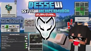 REVIEW | D&eacute;esse UI Pack v1.0.0 Mcpe 1.21+ Untuk Mempermudah Survival