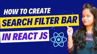 Search Filter in React JS for Beginners | Search in React | How to Search and Filter in React JS