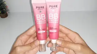 Pure beauty BB kremin tonlarının detaylı karşılaştırması 💓