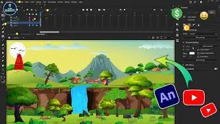 Cartoon Background को Modify कैसे करें 🔥| What Course Should I Take For 2D Animation?| 2D Animation