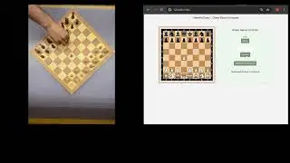 Chess Board Automation using Computer Vision Demo