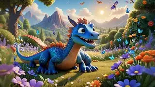 Two Sleepy Dragons Snore in the Cave | Dragon Song for Kids | Baby Rhymes & Bedtime Fantasy Fun