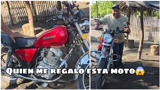 Miguel habla la verdad es cierto que Romario me regalo esta moto Nueva aqui esta el chisme😱