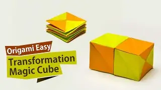 Origami Transformation Magic Cube - Easy Origami