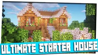 Minecraft 1.15 - Ultimate Starter House ｜Minecraft How to build｜Timelapse Tutorial!