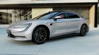 All New 2025 BYD YangWang U7 EV Coupe - Exterior And Interior