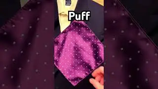 Puff #pocketsquare