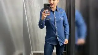 Thunderbird Denim Western Shirt