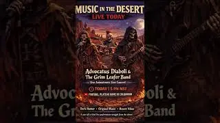 This Is NOT a Normal Band! Live Animatronic Desert Concert TONIGHT | 5 PM MST