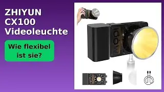 BEWERTUNG (2025): ZHIYUN CX100 Videoleuchte. WESENTLICHE Einzelheiten