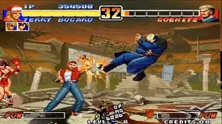 Tips vs Bosses Terry vs Goenitz KOF 96